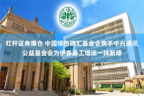 杠杆证券爆仓 中国绿色碳汇基金会携手中兴通讯公益基金会为伊春森工增添一抹新绿