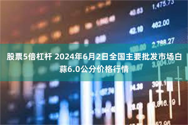 股票5倍杠杆 2024年6月2日全国主要批发市场白蒜6.0公分价格行情