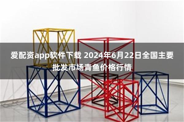 爱配资app软件下载 2024年6月22日全国主要批发市场青鱼价格行情